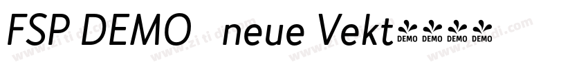 FSP DEMO   neue Vekt字体转换